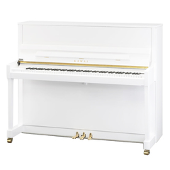 Kawai K-300 WH/P Пианино, белое полированное