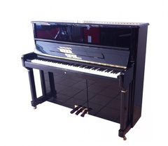 W.Steinberg 190047-1MK Performance P125E Пианино акустическое, черное, латунная фурнитура