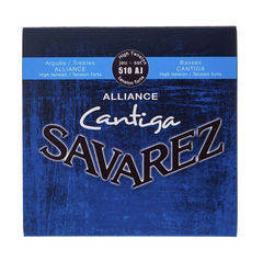 Savarez 510AJ Alliance Cantiga Комплект струн для классической гитары, сильное натяжение, посеребренные