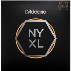 D'Addario NYXL50105 NYXL Комплект струн для бас-гитары, Long Scale, Medium, 50-105