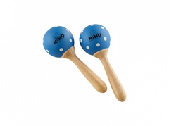 Nino Percussion NINO7PD-B Маракасы деревянные, малые, синие