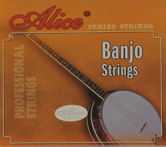 Alice AJ04 Комплект струн для банджо, сталь/медь