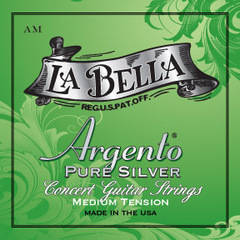 La Bella AM Argento PURE SILVER Комплект струн для классической гитары