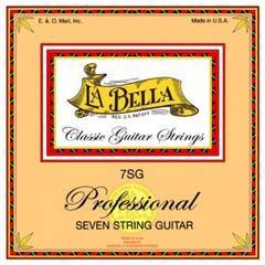 La Bella 7SG Комплект профессиональных струн для классической 7-струнной гитары