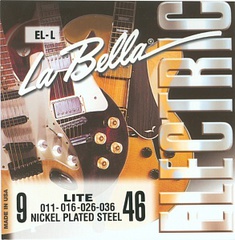 La Bella EL-L Комплект струн для электрогитары 009-046