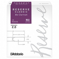 Rico DCT1020 Reserve Classic Трости для кларнета Bb