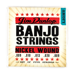 Dunlop DJN0920 Комплект струн для 5-струнного банджо, никель, 9-20