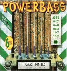 Thomastik EB346 Power Bass Комплект струн для 6-струнной бас-гитары, Medium Light, 32-119