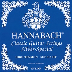 Hannabach 815HT Blue SILVER SPECIAL Комплект струн для классической гитары нейлон/посеребренные