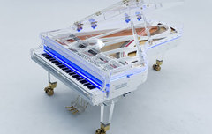 Galaxy Diamond Acrylic Concert Grand Piano Рояль