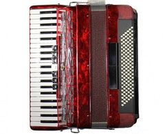 Aurus JH2008-R 41/120/7/2 аккордеон, красный, с футляром