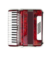 Aurus JH2018-R 32/32 аккордеон, красный, с футляром