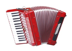 Aurus JHH2019-R 32/24 аккордеон, красный, с футляром