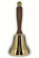 Колокольчик Валдайский KVP7R №7, d84, полированный, с ручкой 