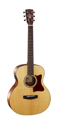  Cort Little-CJ-Walnut-OP CJ Series Электро-акустическая гитара 3/4, цвет натуральный