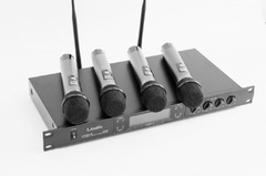 LAudio LS-804-M Вокальная радиосистема, 4 ручных передатчика