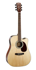 Cort MR710F-MD-NAT MR Series Электро-акустическая гитара, с вырезом, цвет натуральный 