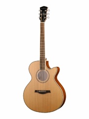 Parkwood P670 Электро-акустическая гитара, с вырезом, с футляром