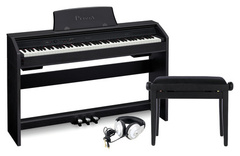 Casio PX-770BK UNIVERSAL SET Цифровое пианино + Банкетка + Наушники