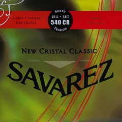 Savarez 540CR New Cristal Classic Комплект струн для классической гитары, норм.натяжение, посеребренные 