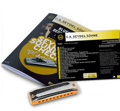 Seydel Sohne 40020 Soundcheck Vol.1 STEEL - Blues Beginner Pack Губная гармошка +буклет (без CD) 
