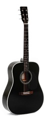 Sigma DM-1ST-BK+ Акустическая гитара