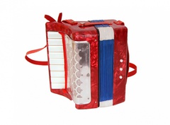 Aurus UC107-R aккордеон сувенирный, красный, с футляром